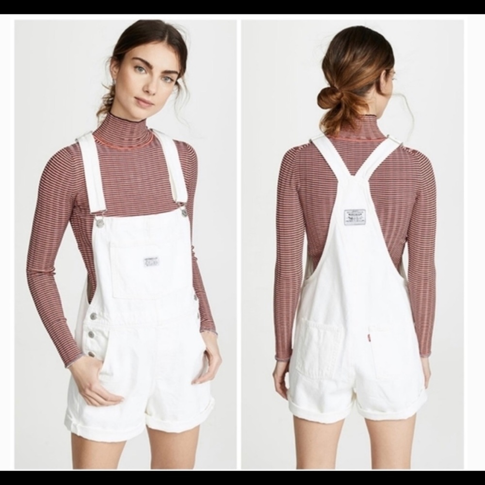 New Levi’s Vintage White Overalls